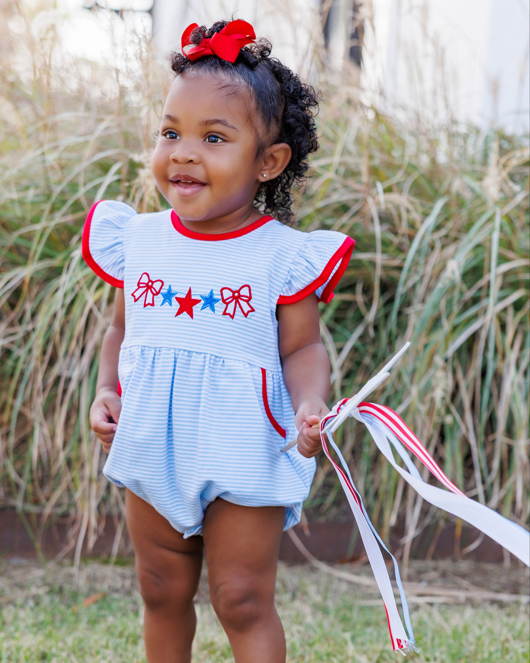 Stars, Stripes, and Bows Bubble