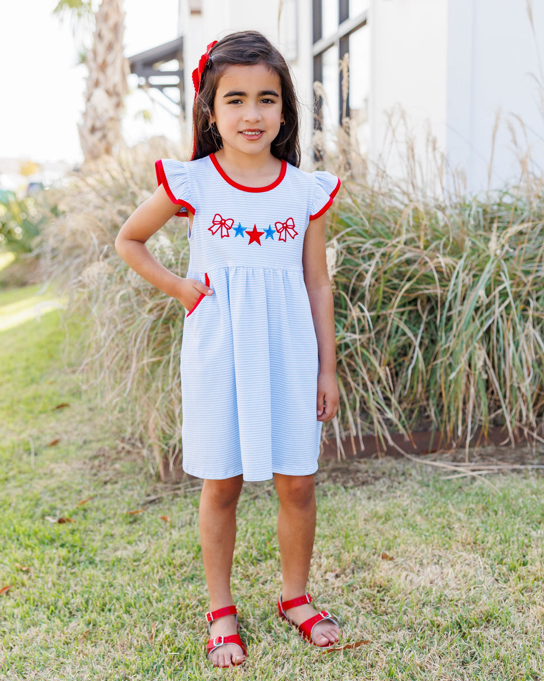 Stars, Stripes, and Bows Dress