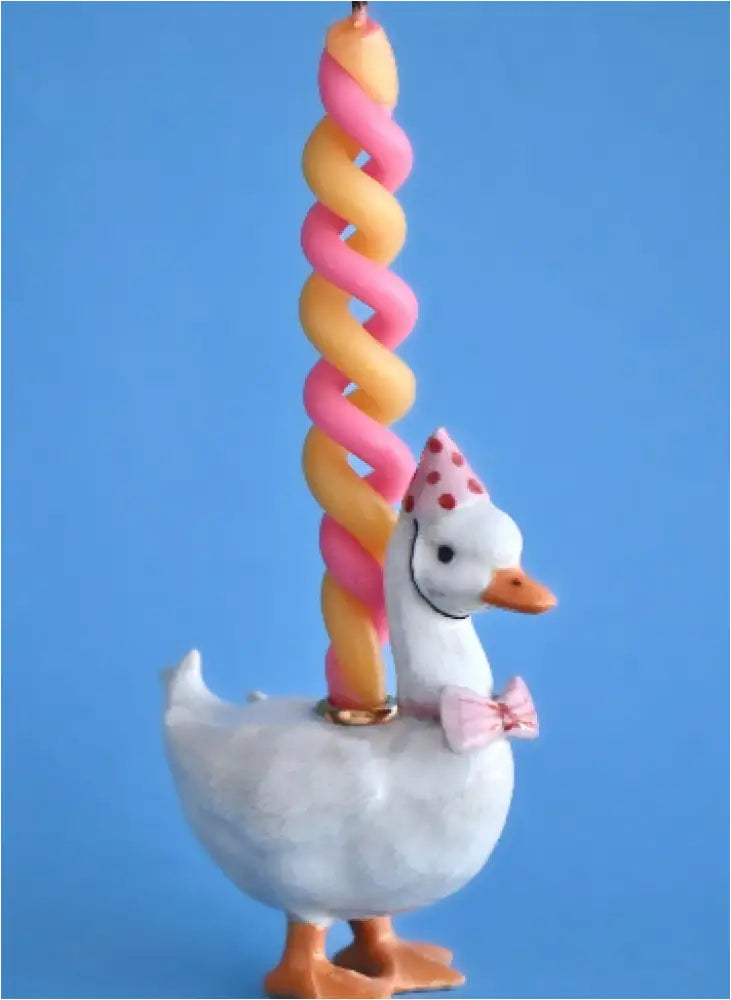 Camp Hollow- Pink Goose Cake Topper