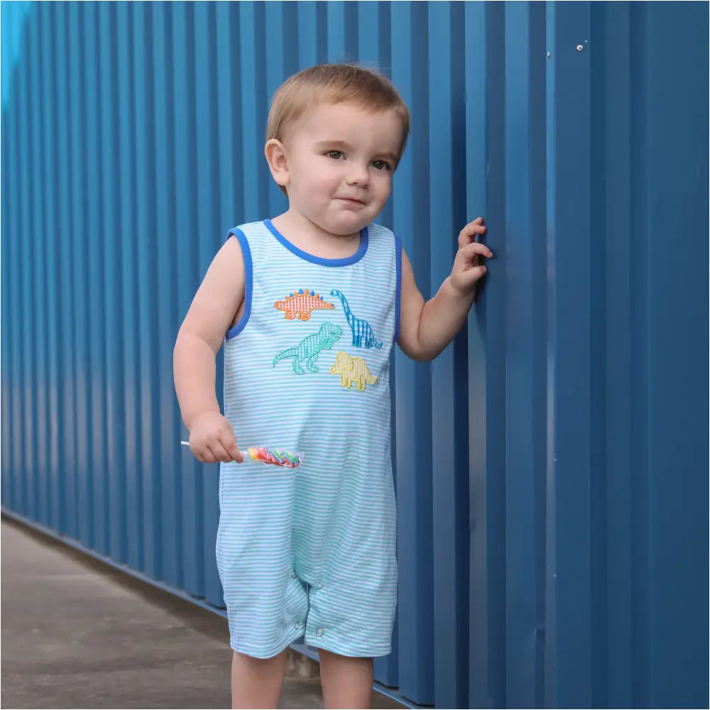 Dinosaur Romper Preorder Summer