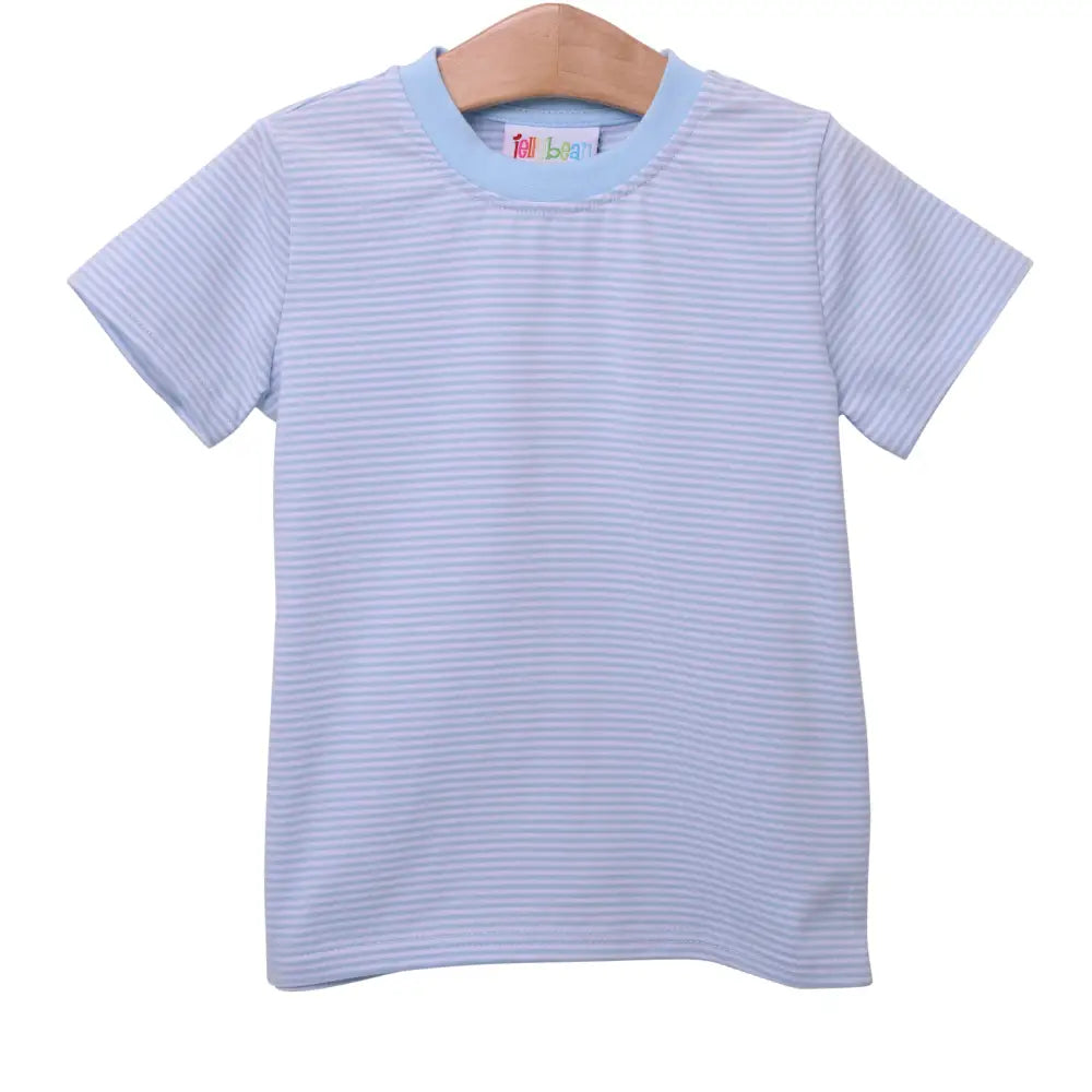 Graham Shirt- Light Blue Stripe Preorder Valentine