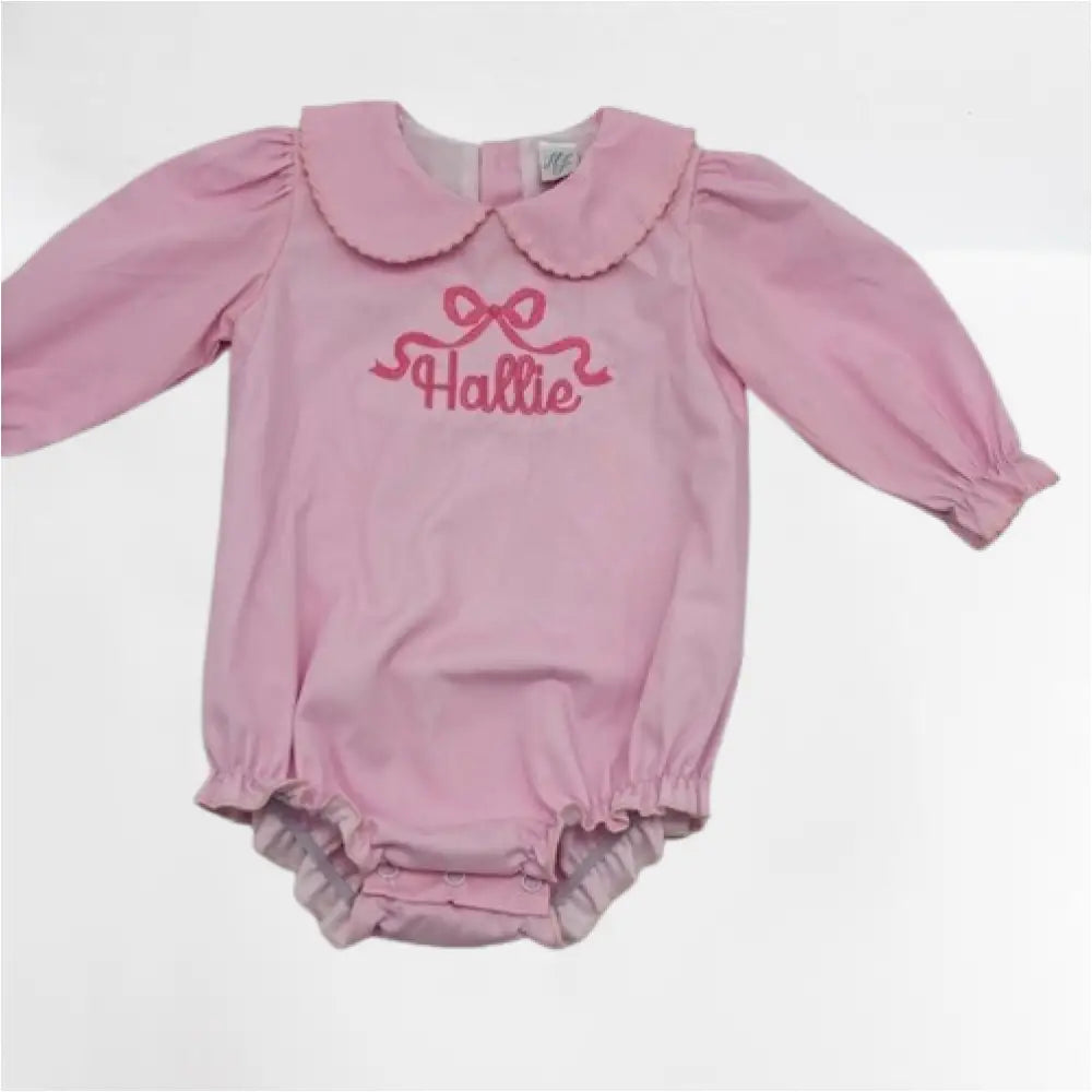 Hampton James Long Sleeve Pink Flutter Bubble Wholesale