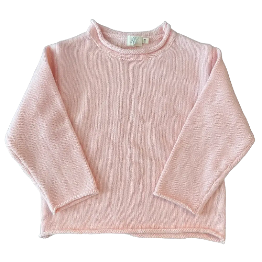 Hampton James Rollneck Sweater - Pink