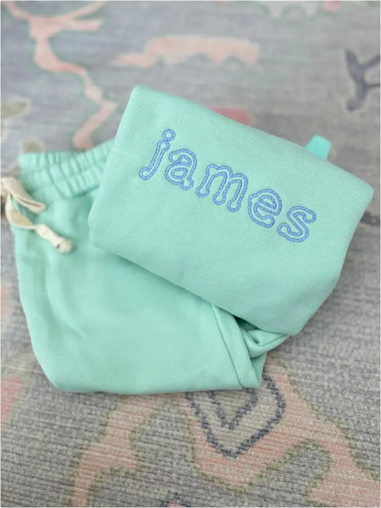 Hampton James Unisex Jogger Set - Mint Wholesale