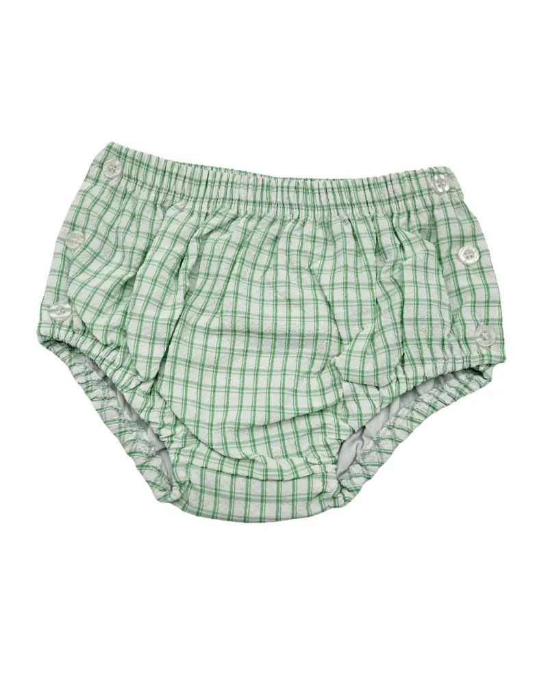 Hampton Light Green Gingham Bloomers Wholesale