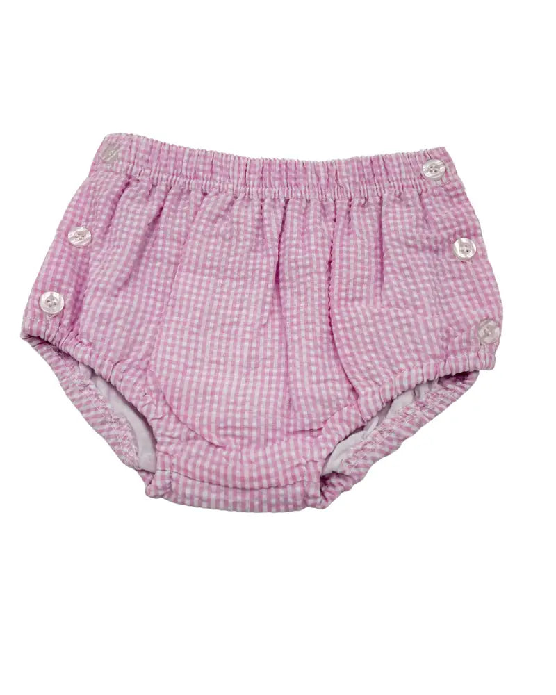 Hampton Light Pink Gingham Bloomers Wholesale