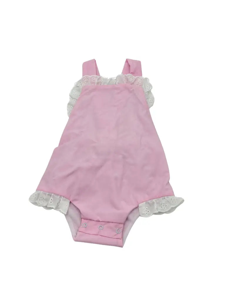 Hampton Pink And White Sunsuit Wholesale