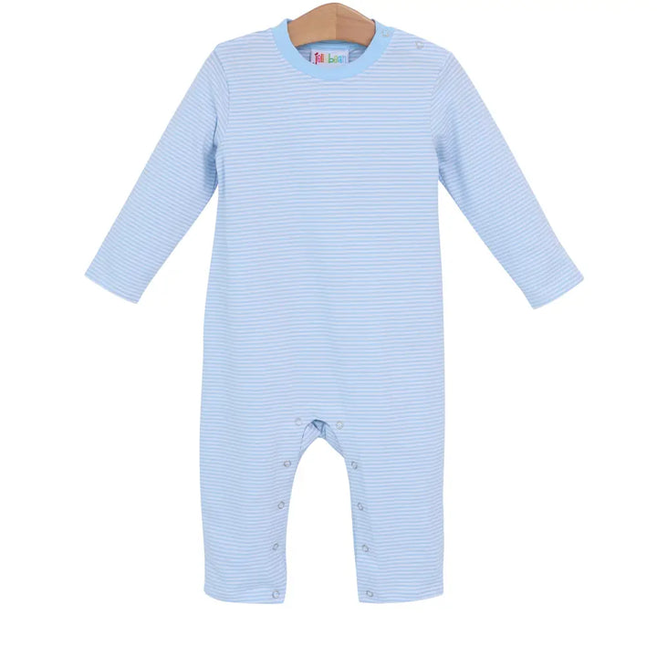 James Romper Light Blue Stripe Preorder