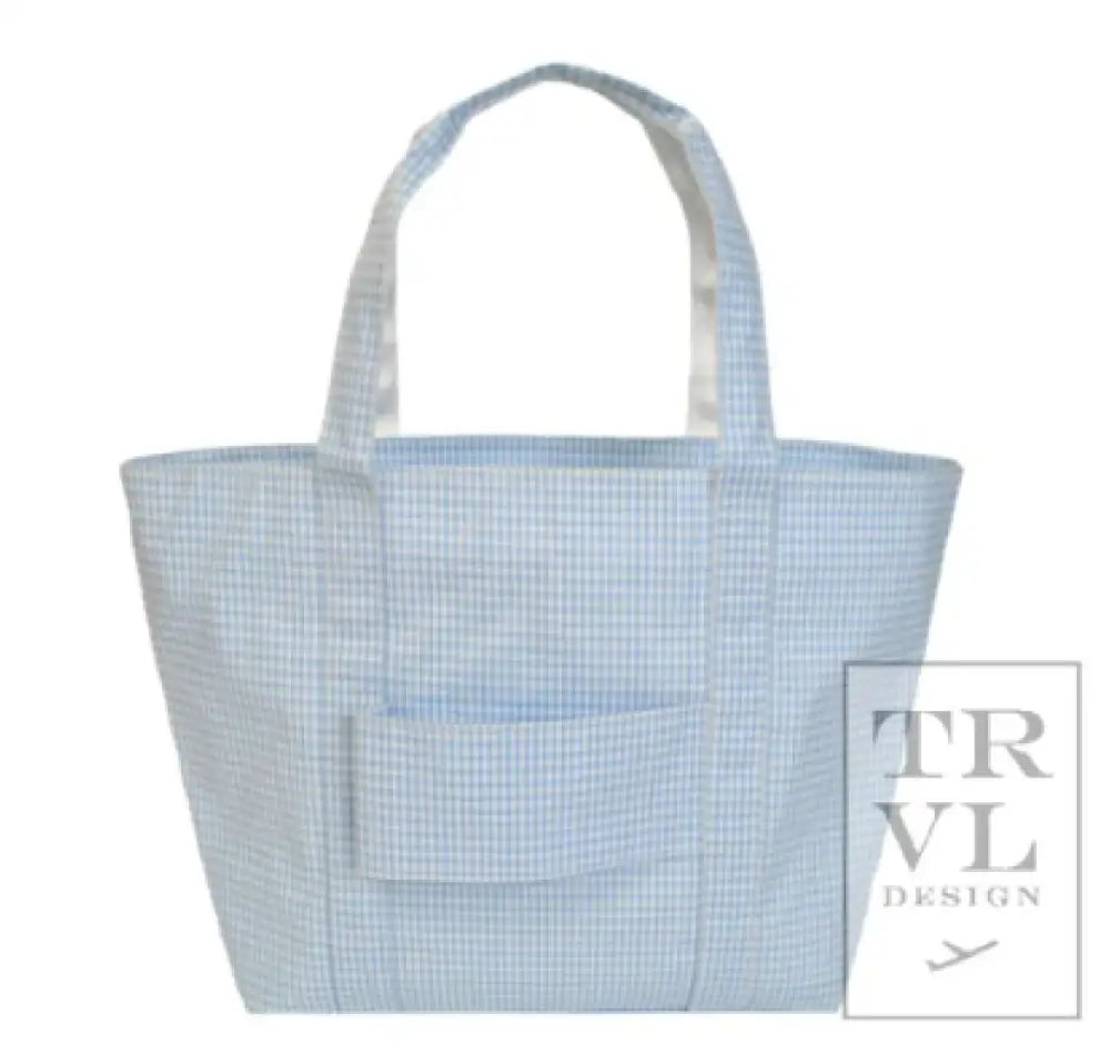 Jumbo Tote - Xtra Large Gingham Mist New Bag