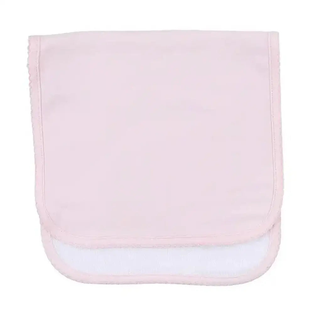Essentials Solid Pink Burp Cloth