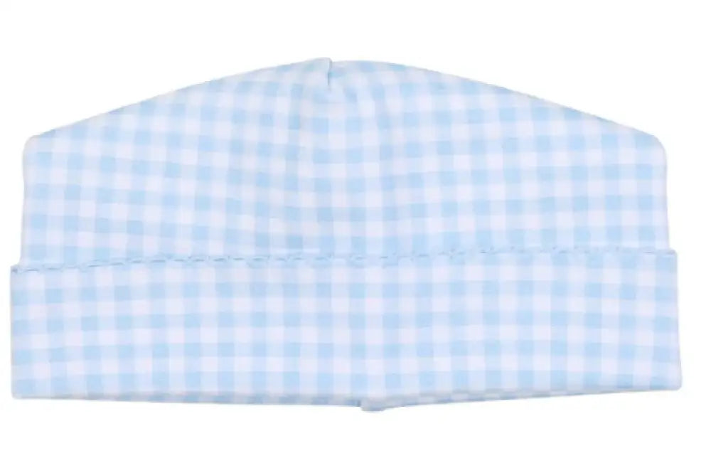 Magnolia Baby - Mini Checks Spring 24 Blue Hat