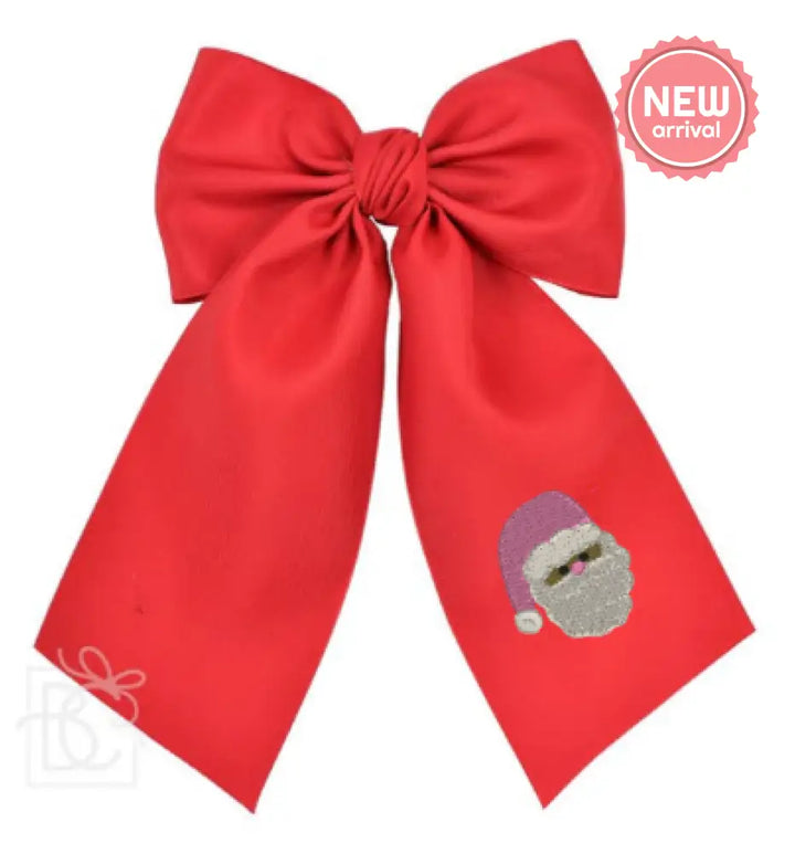 Opaque Satin Bow W/ Euro Knot & Tails New Accessory