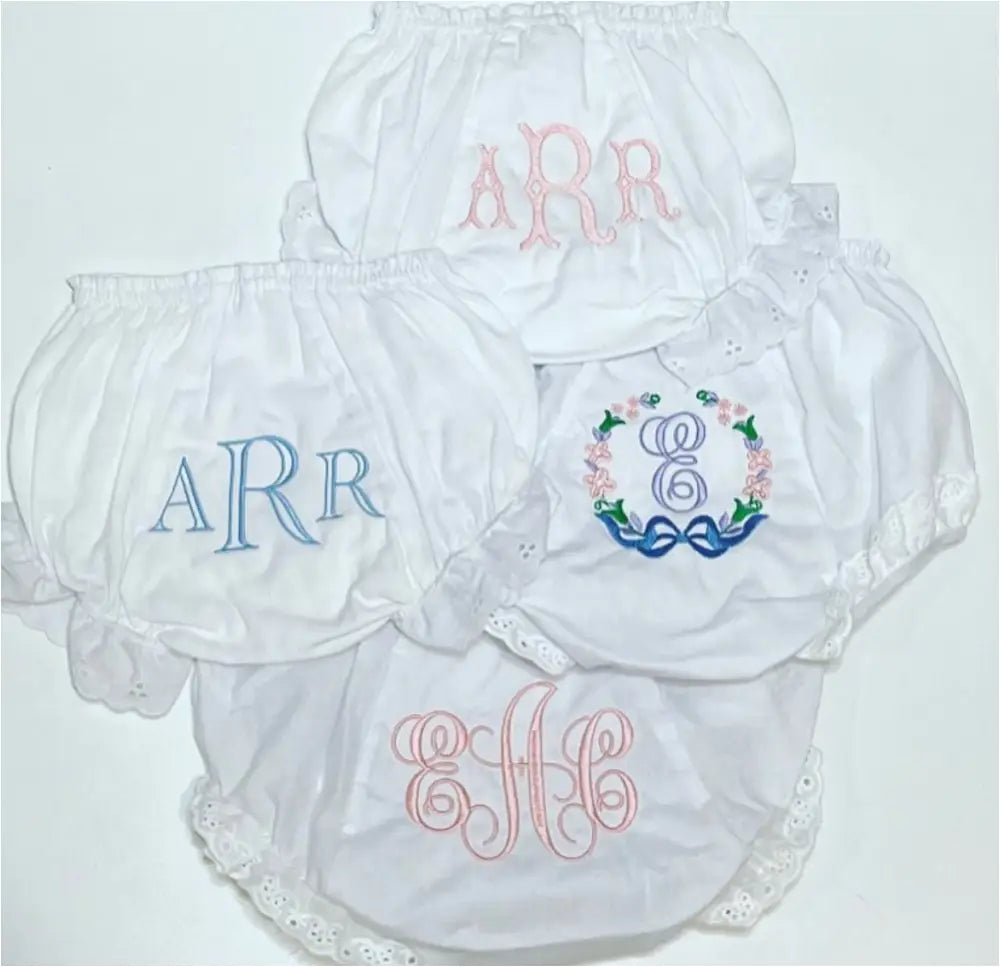 Personalized Custom Bloomers (Single Bloomer Pricing) New Baby