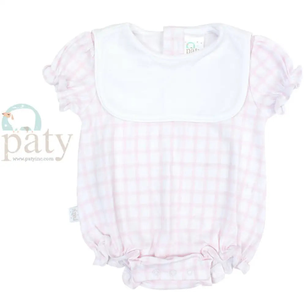 Pima Pink Bubble W/ Bib New Paty