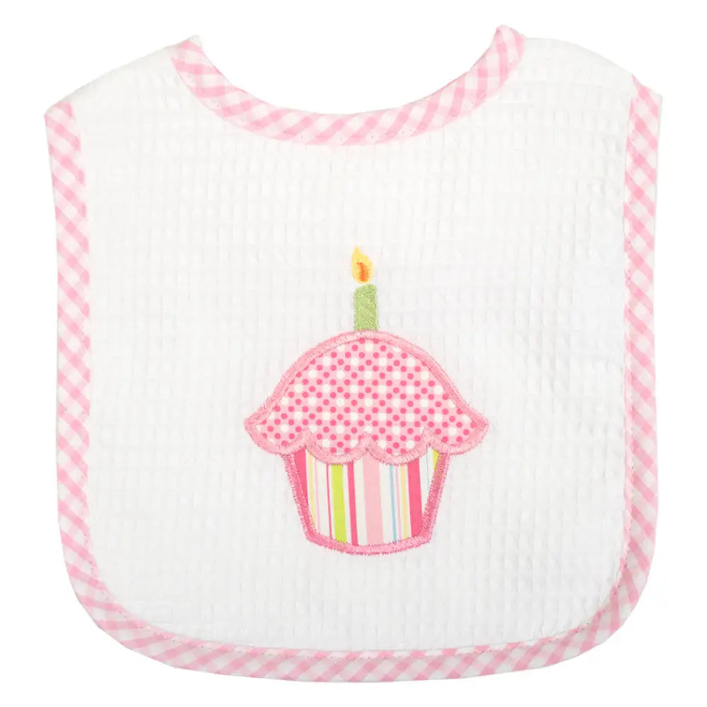 Pink Birthday Bib By 3 Marthas New