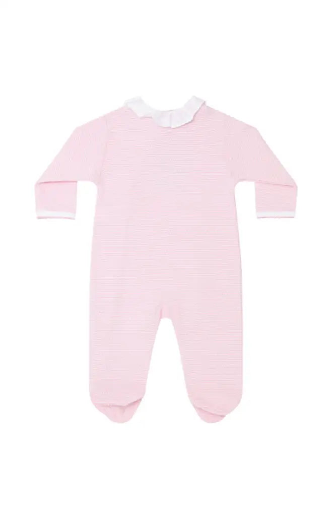 Pink Bubble Crossover Footie New Baby