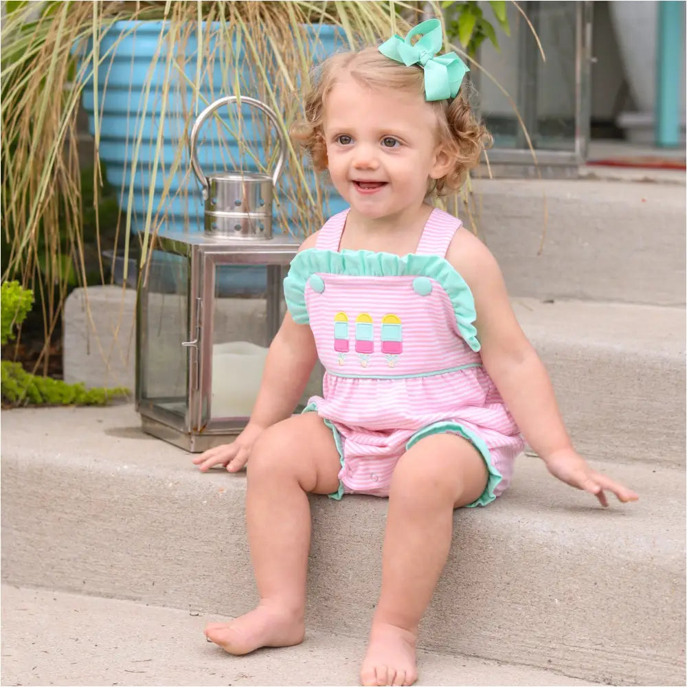Popsicle Ruffle Sunsuit Preorder Summer