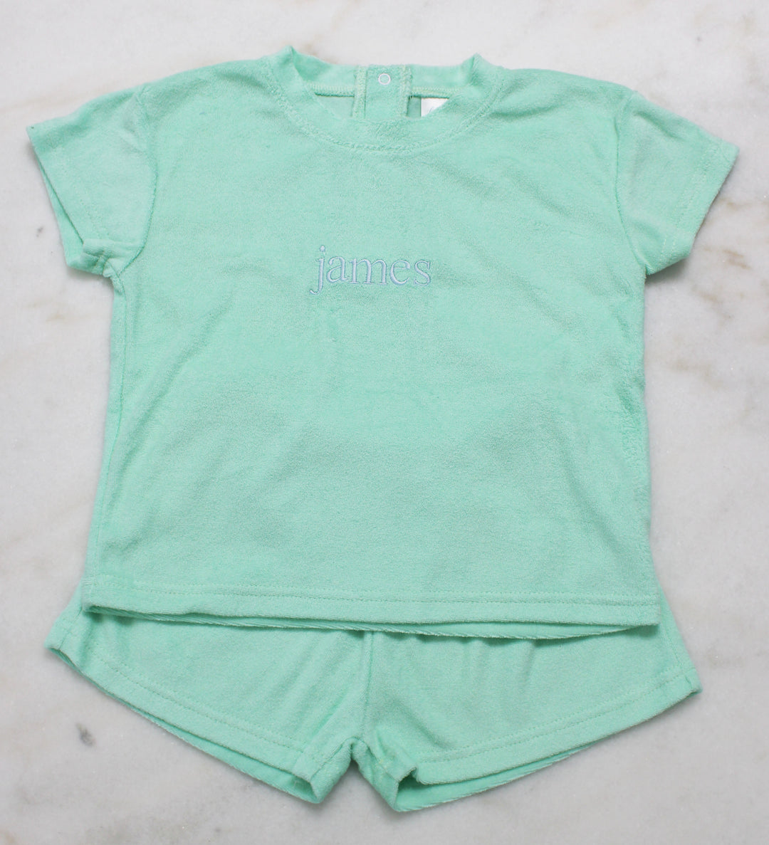 Hampton James Terry Short Set - Mint