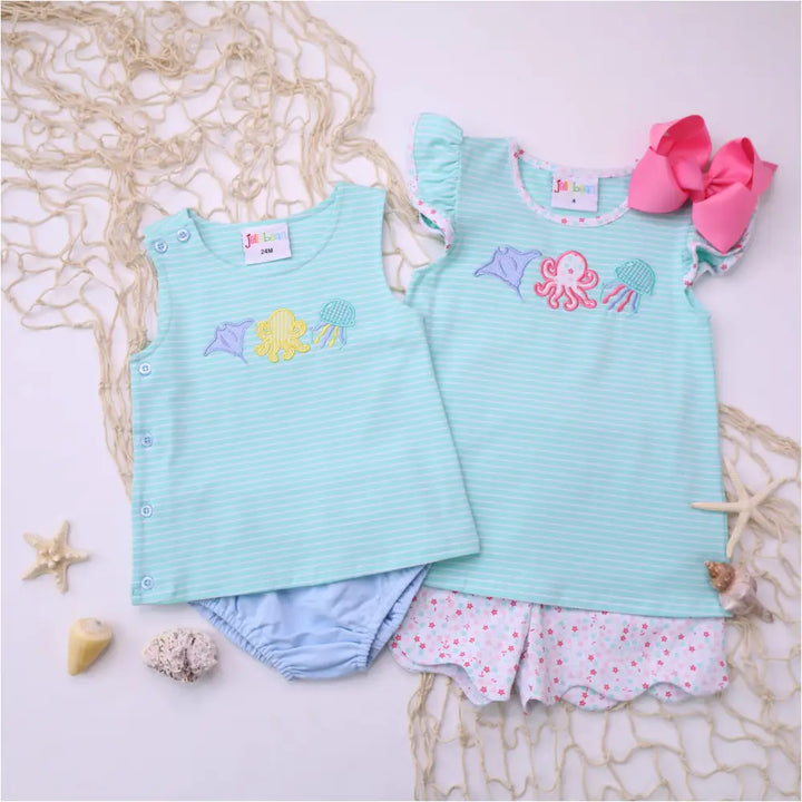 Sea Life Diaper Set Preorder Summer