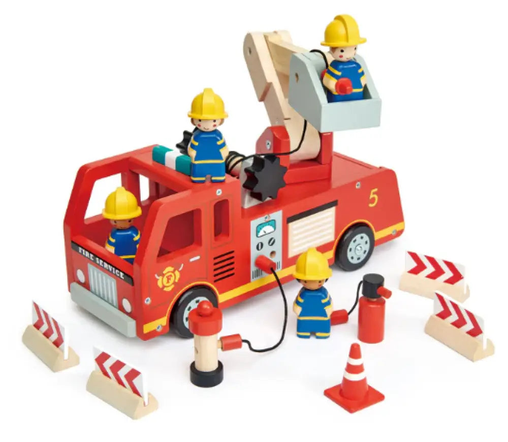 Tender Leaf Toys -Fire Engine