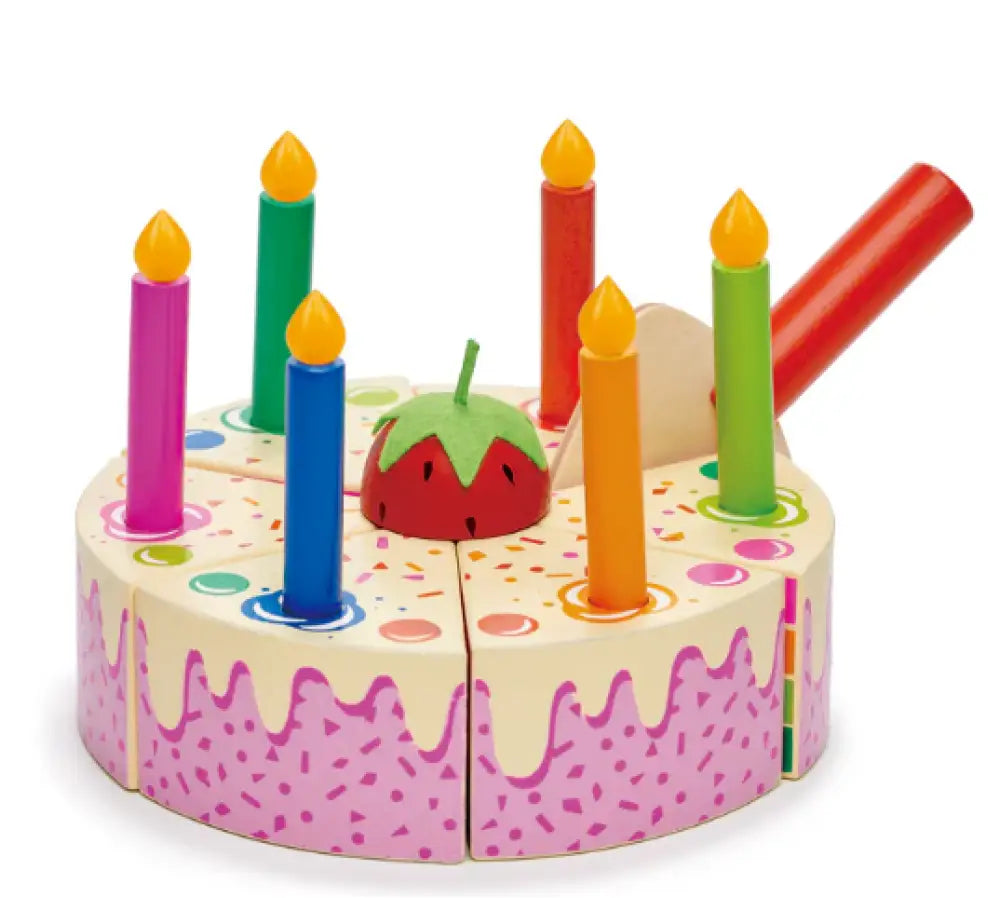 Tender Leaf Toys -Rainbow Birthday Cake