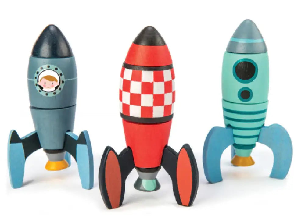 Tender Leaf Toys -Rocket Construction