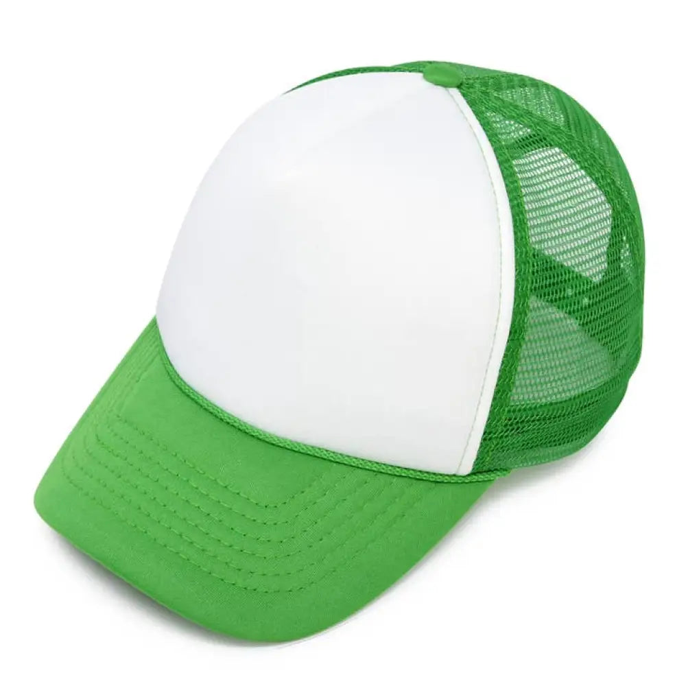 Trucker Hats - (Adults) Adult / Kelly White New Hat