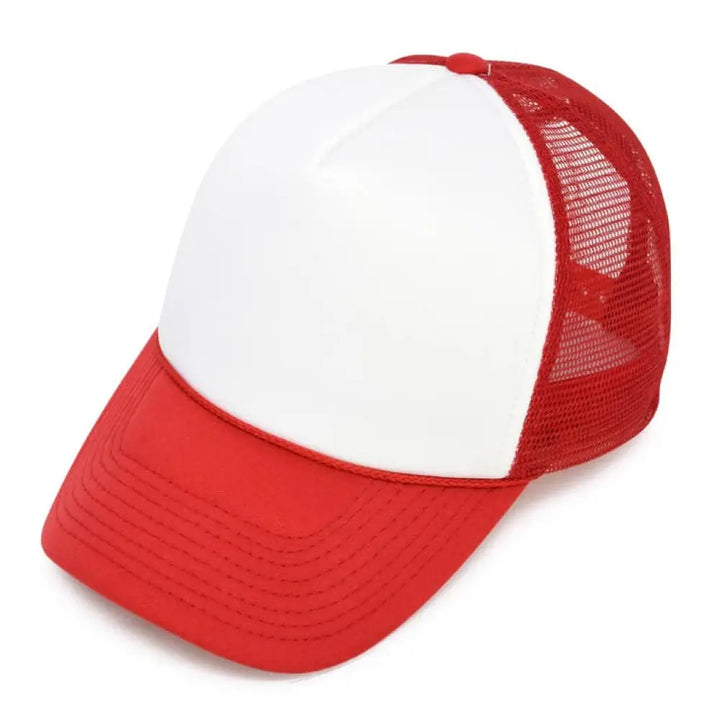 Trucker Hats - (Adults) Adult / Red White New Hat