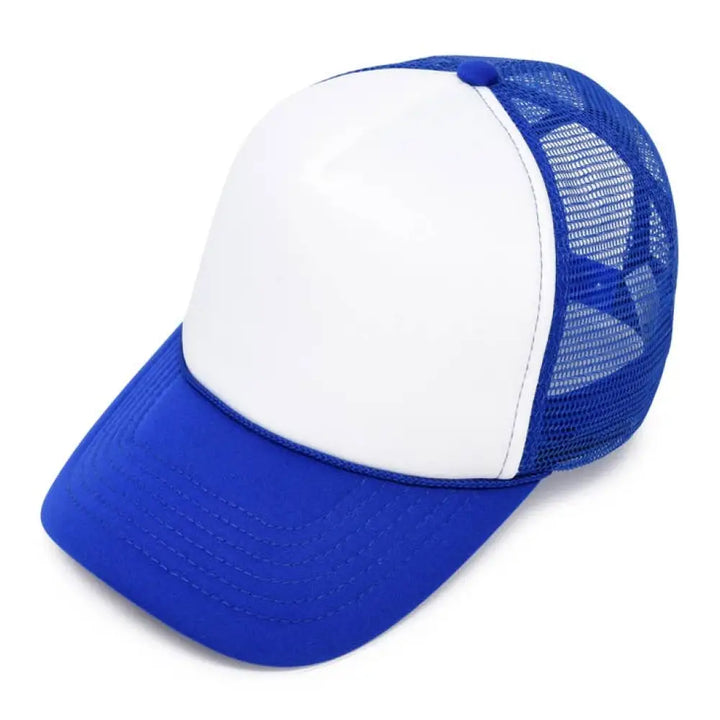 Trucker Hats - (Adults) Adult / Royal White New Hat