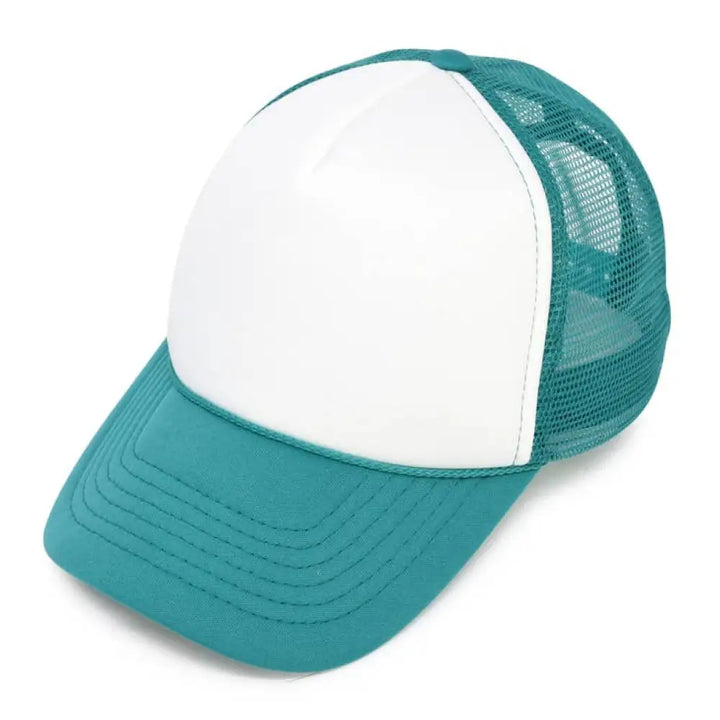 Trucker Hats - (Adults) Adult / Teal White New Hat