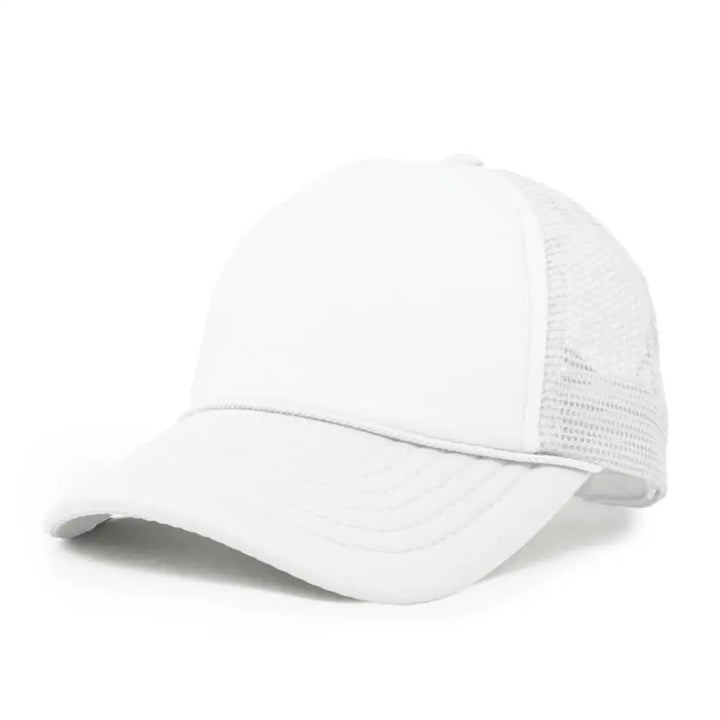 Trucker Hats - (Adults) Adult / White Solid New Hat