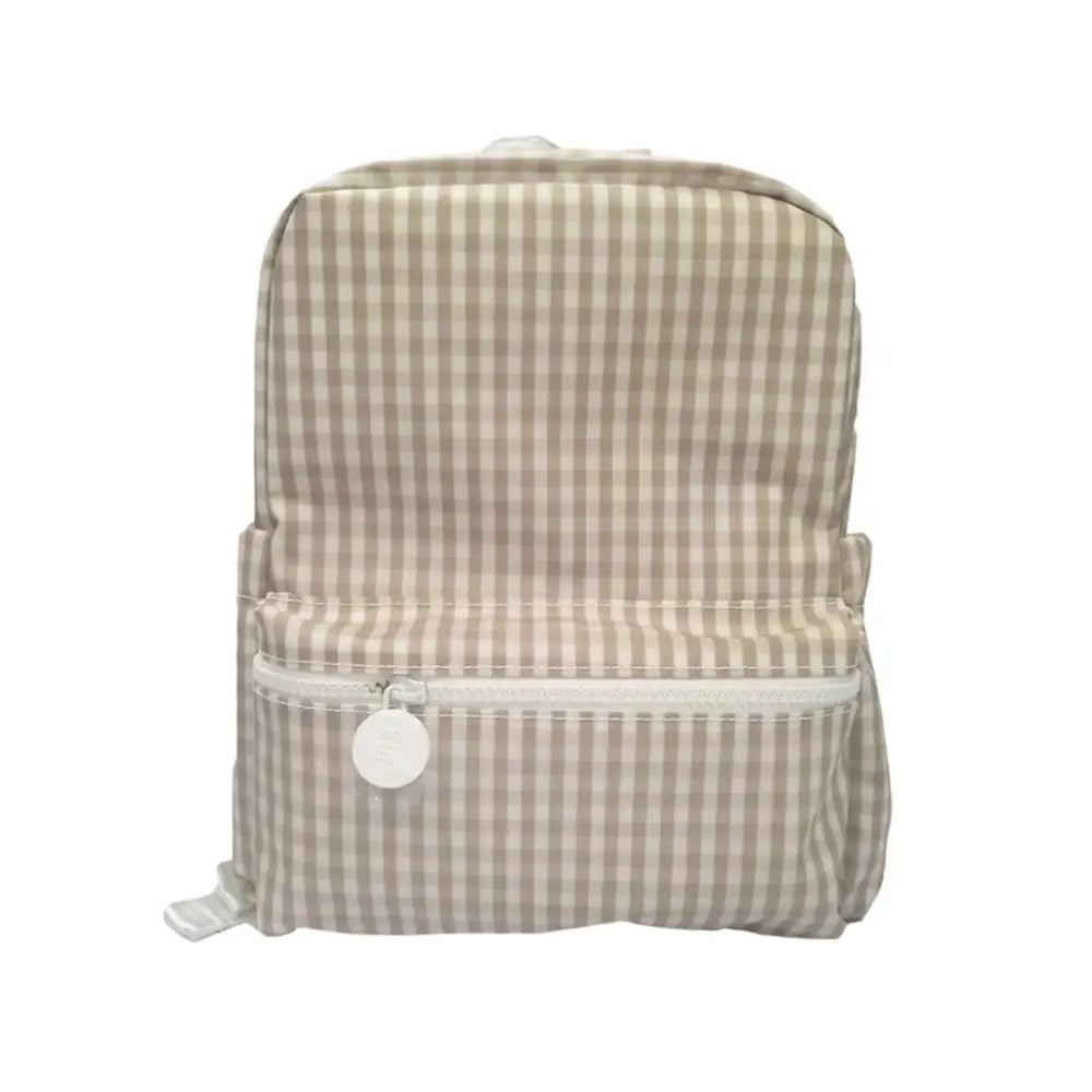 Trvl Backpacker - Gingham Khaki New Bag