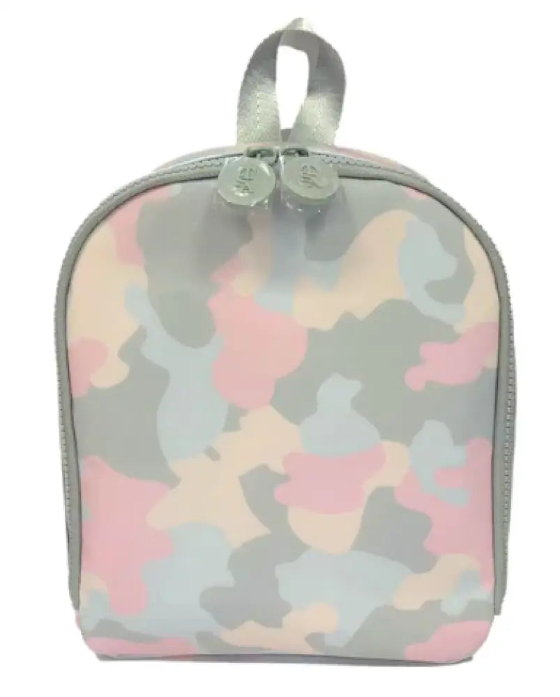 Trvl Bring It - Camo Blue And Pink Lunchbox New Bag