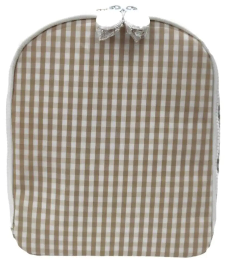 Trvl Bring It - Gingham Khaki Lunchbox New Bag