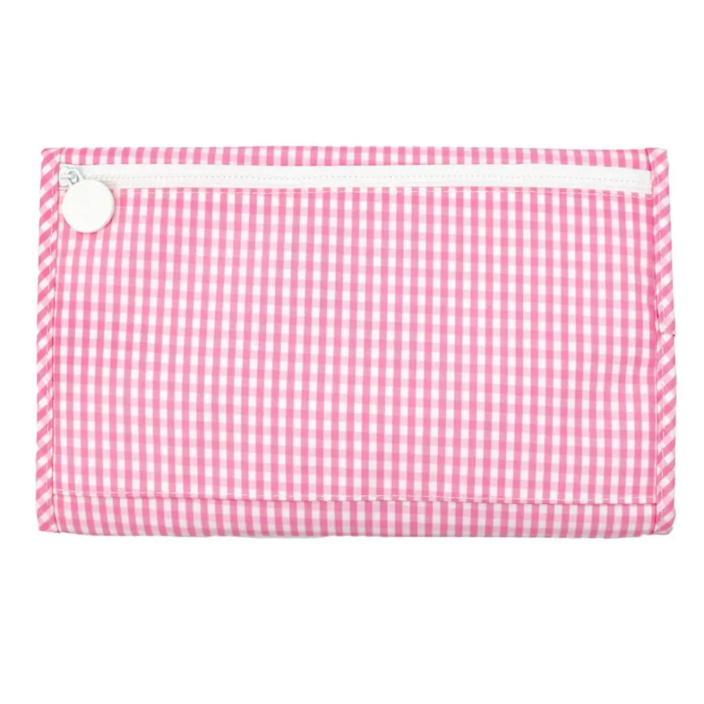 Trvl - Gamechanger Pad Gingham Pink New Bag