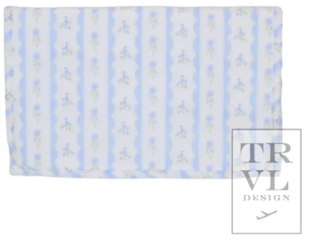 Trvl - Gamechanger Pad -Ribbon Floral Blue New Bag