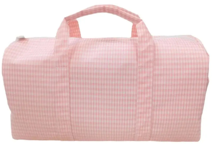 Trvl Gingham Taffy Weekender New Bag