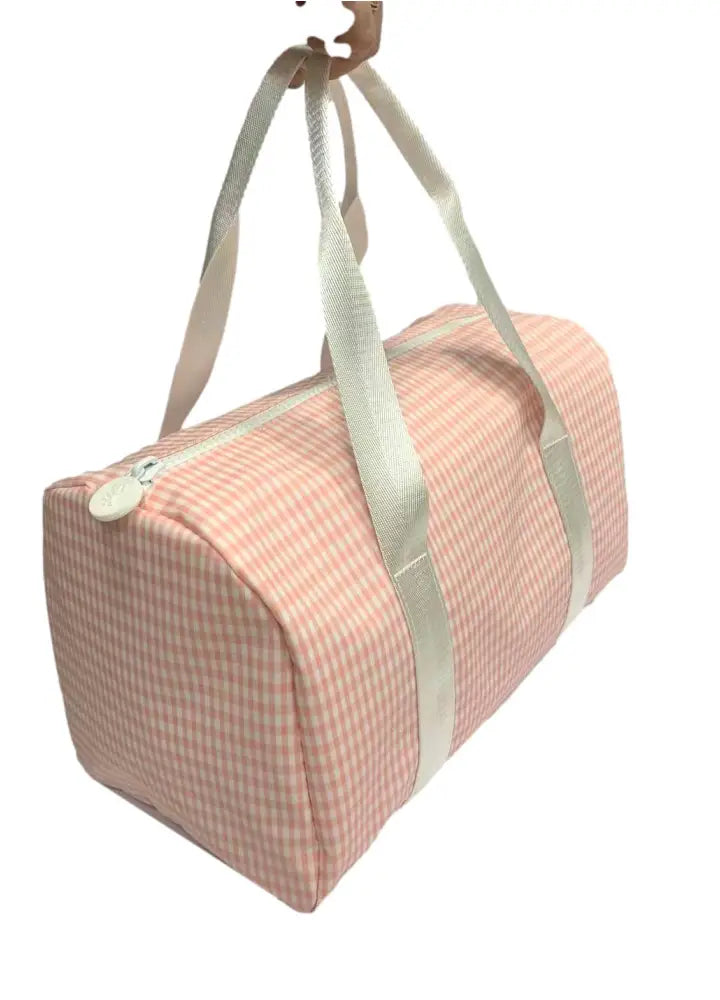 Trvl Mini Packer Gingham Taffy Pink New Bag