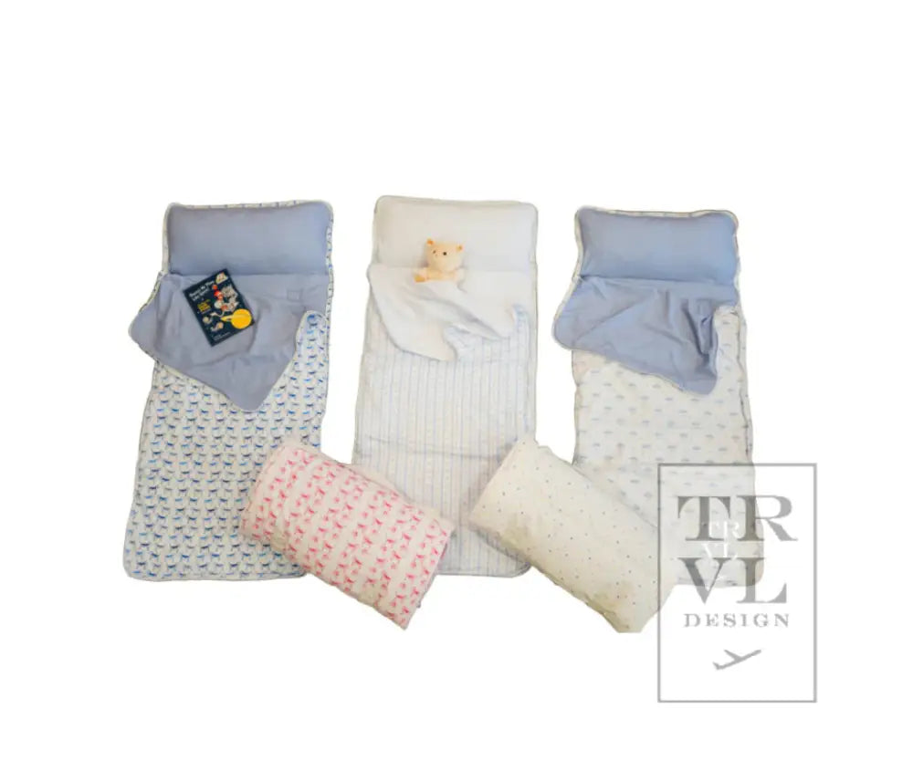 Trvl Nap Mat - Rest Up! Pimlico Plaid Blue Preorder Ships Mid To End Of June New Accessory