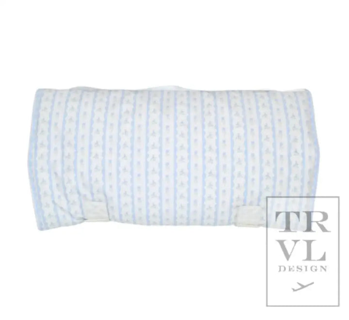 Trvl Nap Mat - Rest Up! Ribbon Floral Blue Preorder Ships Mid To End Of June New Accessory