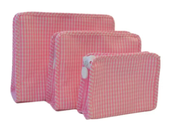 Trvl Roadie Gingham Pink New Bag