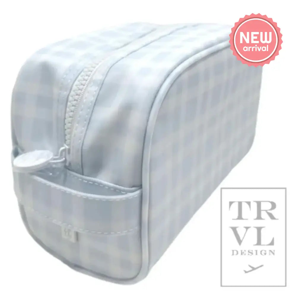 Trvl - Stowaway Plmlico Plaid Blue New Bag