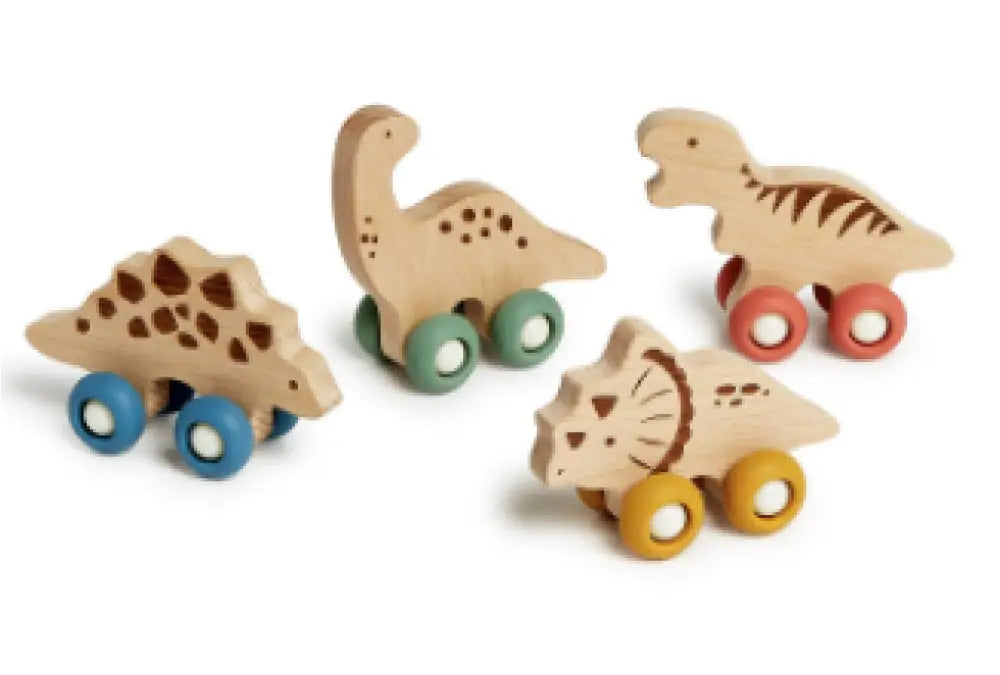 Two’s Company - Hand-Crafted Wooden Dinosaur Toy