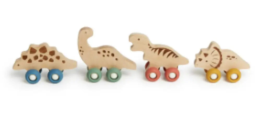 Two’s Company - Hand-Crafted Wooden Dinosaur Toy